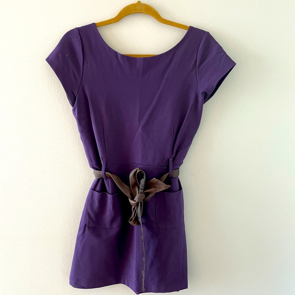 Purple theory dress